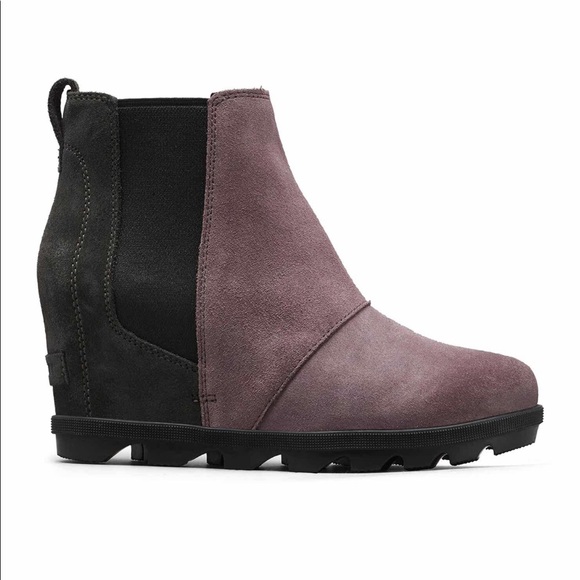 sorel waterproof wedge bootie